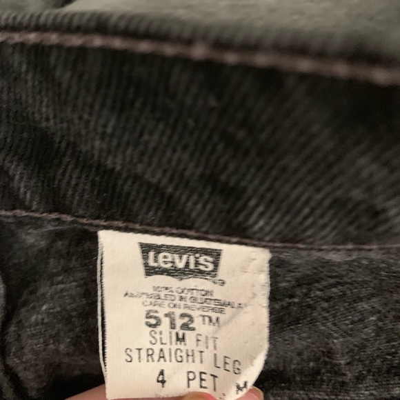 Vintage Black Size 4 Levi Jeans - Picture 3 of 4